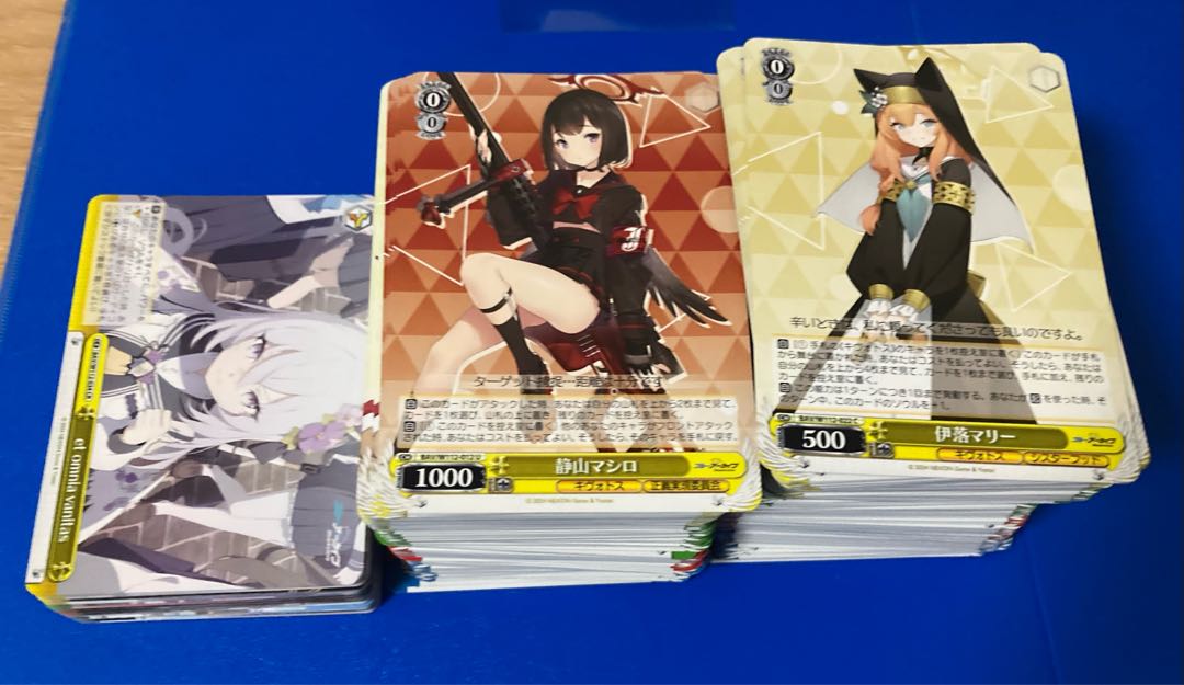 未使用 ヴァイスシュヴァルツ ブースター NIKKE RR以下 4コン 先攻後攻