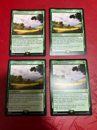 花の絨毯/Carpet of Flowers SLD英語foil 花の絨毯/Carpet of Flowers