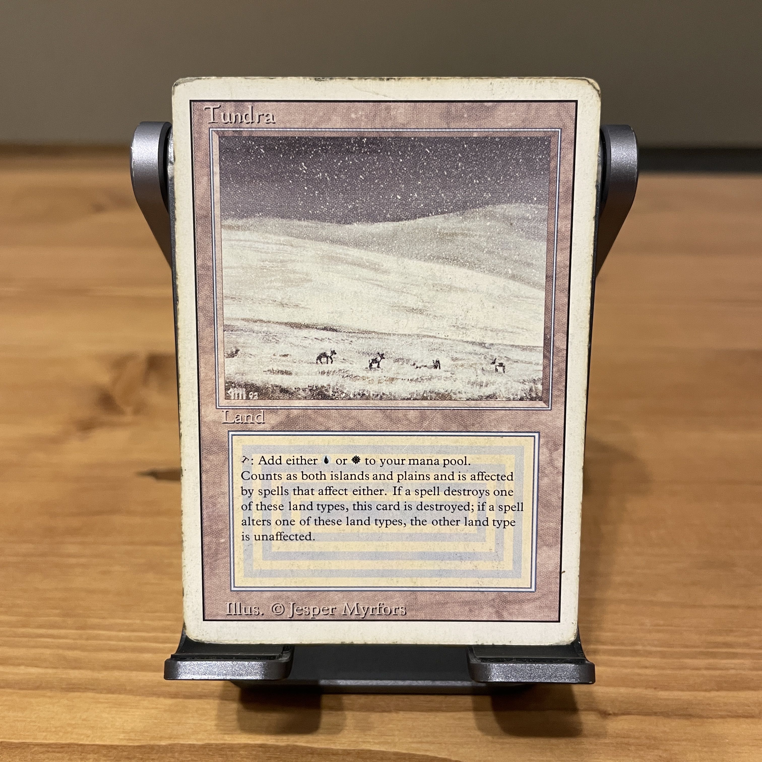 Tundra 3ED EN リバイズド デュアルランド MTG EX]Tundra 3ED EN