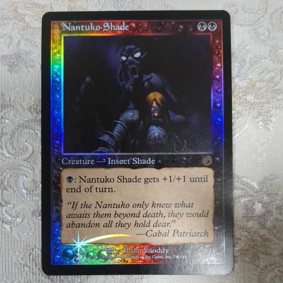 ナントゥーコの影/Nantuko Shade [TOR] 日本語foil 1枚 ナントゥーコの