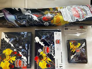 ポケモン戯画 プレイマット デッキケース スリーブ×2 ポケモン戯画