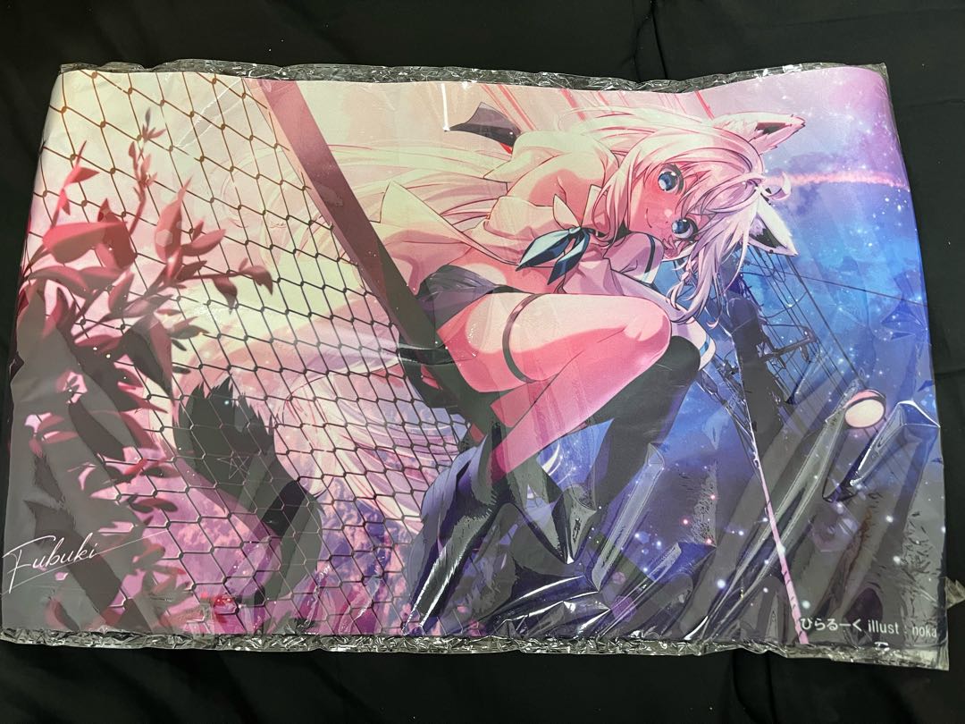 白上フブキ プレイマット 白上フブキ プレイマット にゃーにゃー