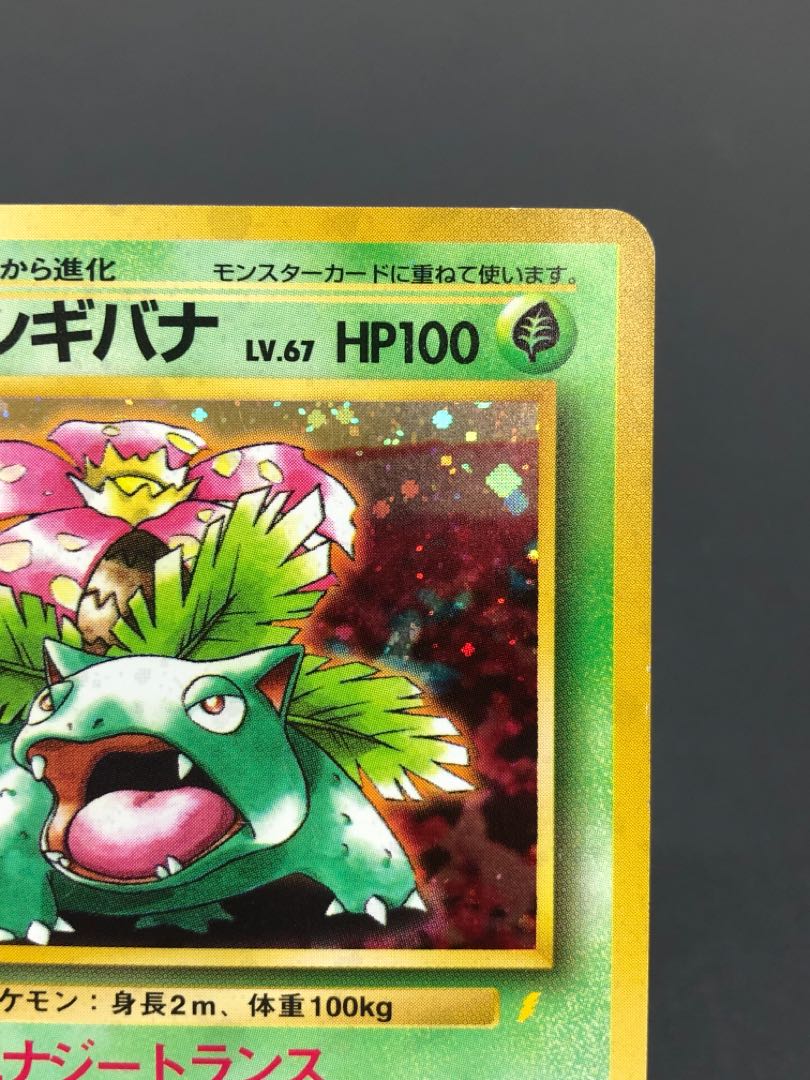 フシギバナ ポケモンカード 旧裏 ポケモンカード 旧裏面 マークあり