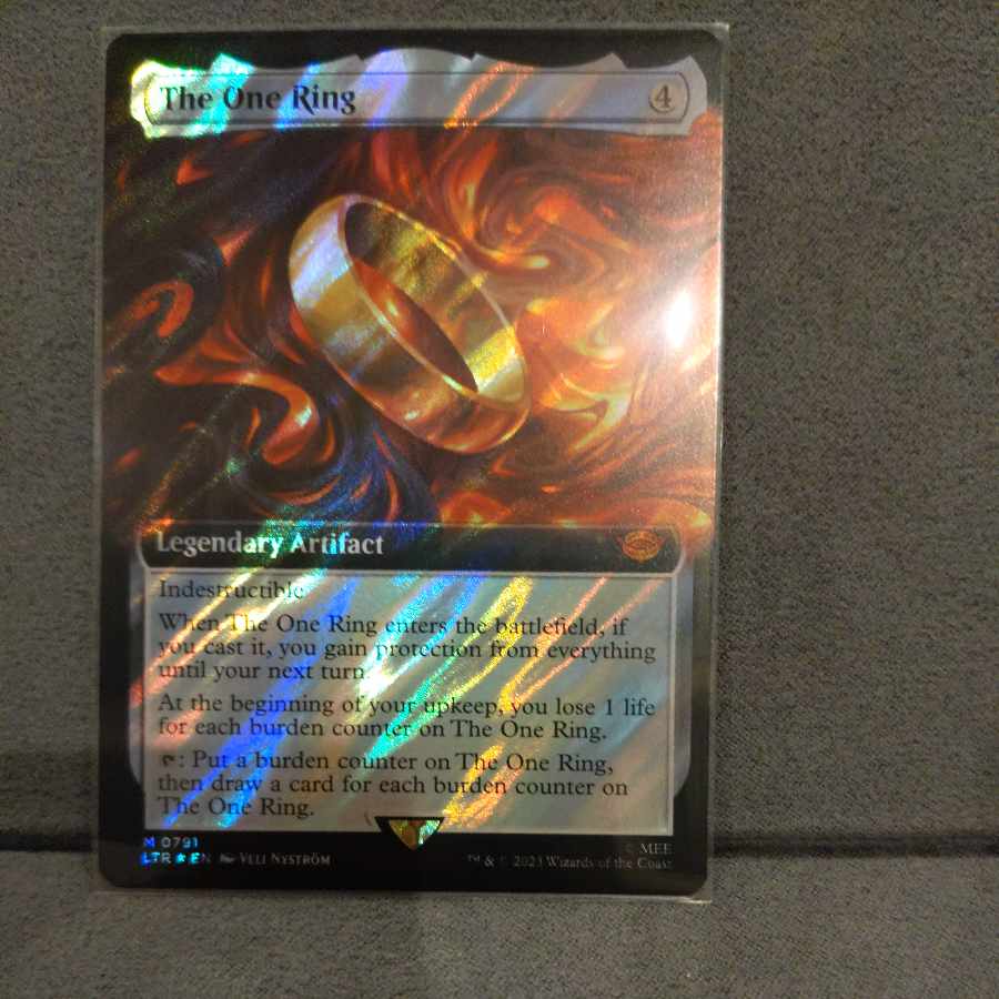 一つの指輪 / The One Ring 英語 MTG 一つの指輪 英語版 foil 一つの