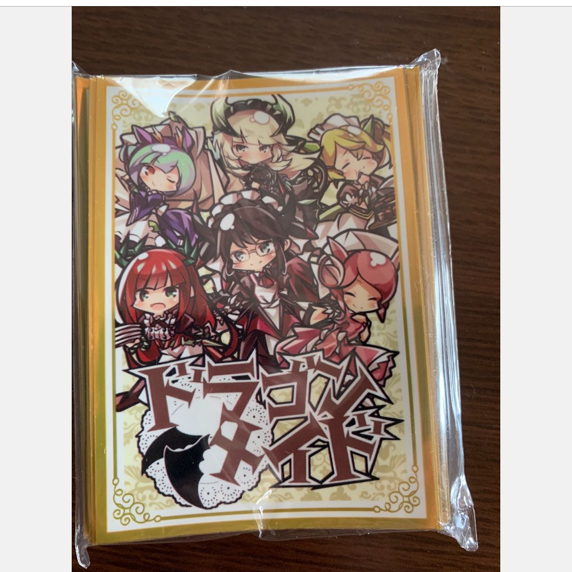 遊戯王 ドラゴンメイド スリーブの通販 chaos@24時間以内発送