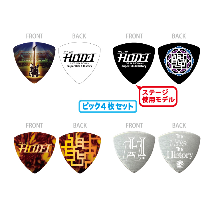 布袋寅泰 メモリアル・ギターピンズセット/ピンバッチ 値下】HOTEI
