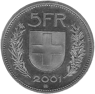 Switzerland 5 Francs KM 40a.4 Prices & Values | NGC