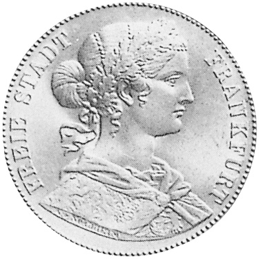 German States FRANKFURT AM MAIN Thaler KM 370 Prices & Values | NGC