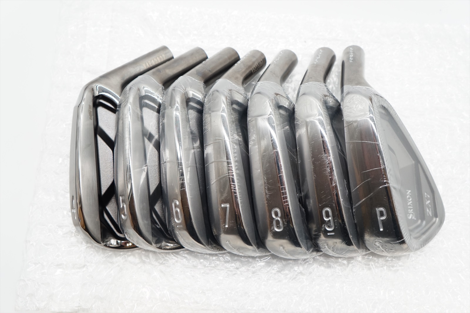 New Srixon ZX7 MK II Black Chrome #4-PW Iron Set Club Heads Only