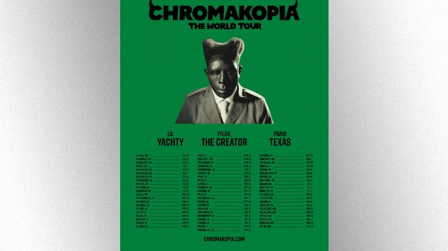 Tyler, The Creator announces tour supporting 'Chromakopia' – 105.7