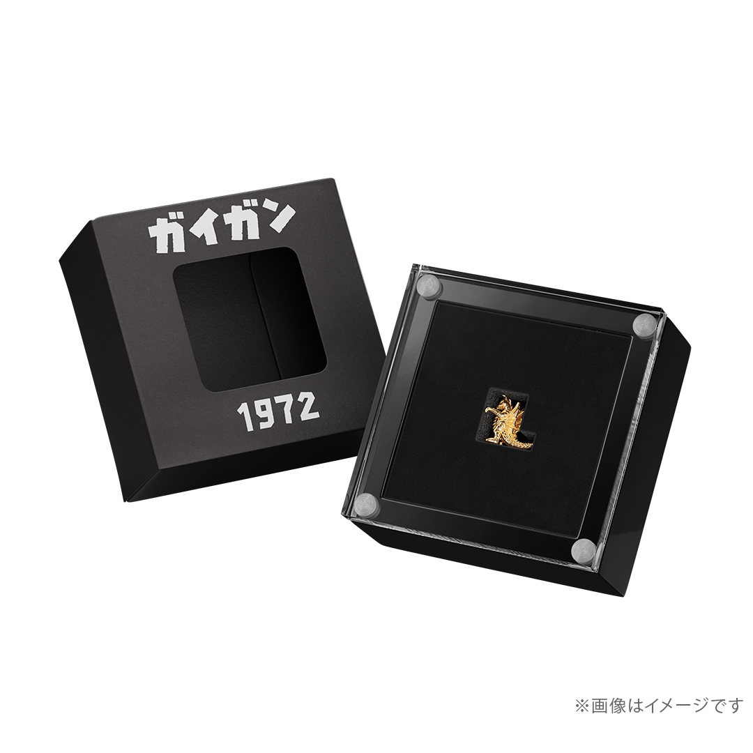 100体限定】「ガイガン」（1972）ミニフィギュア ゴールドモデル（K18