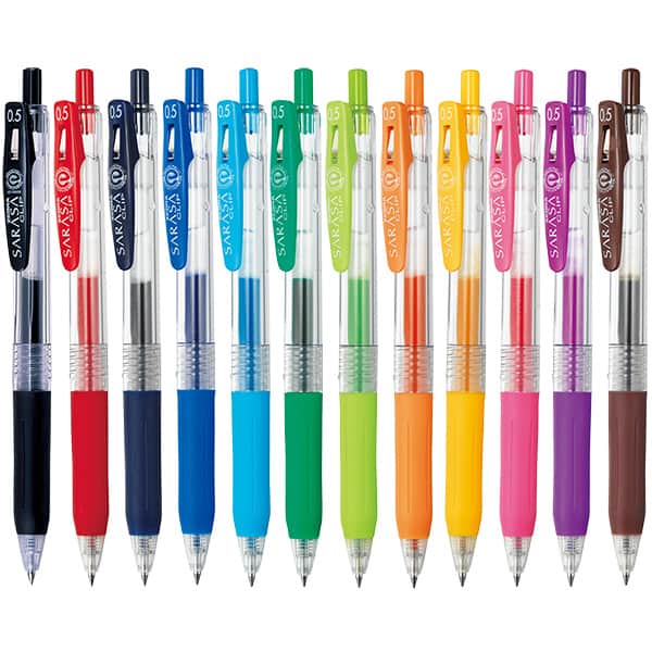 ゼブラ サラサクリップ 水性ボールペン(0.5mm) JJ15 | 記念品名入れ工房