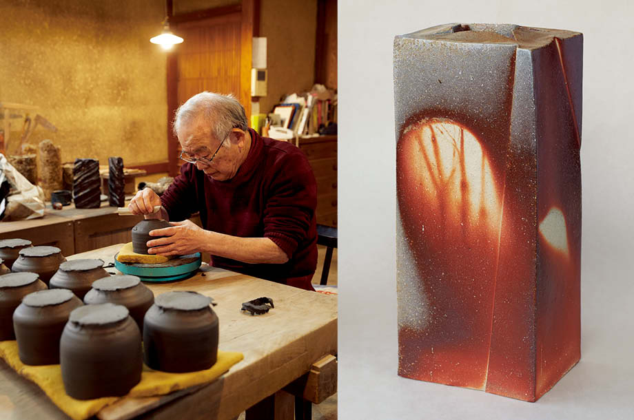 人間国宝を訪ねて⑨ 伊勢﨑 淳 陶芸/備前焼 | 三越伊勢丹オンライン
