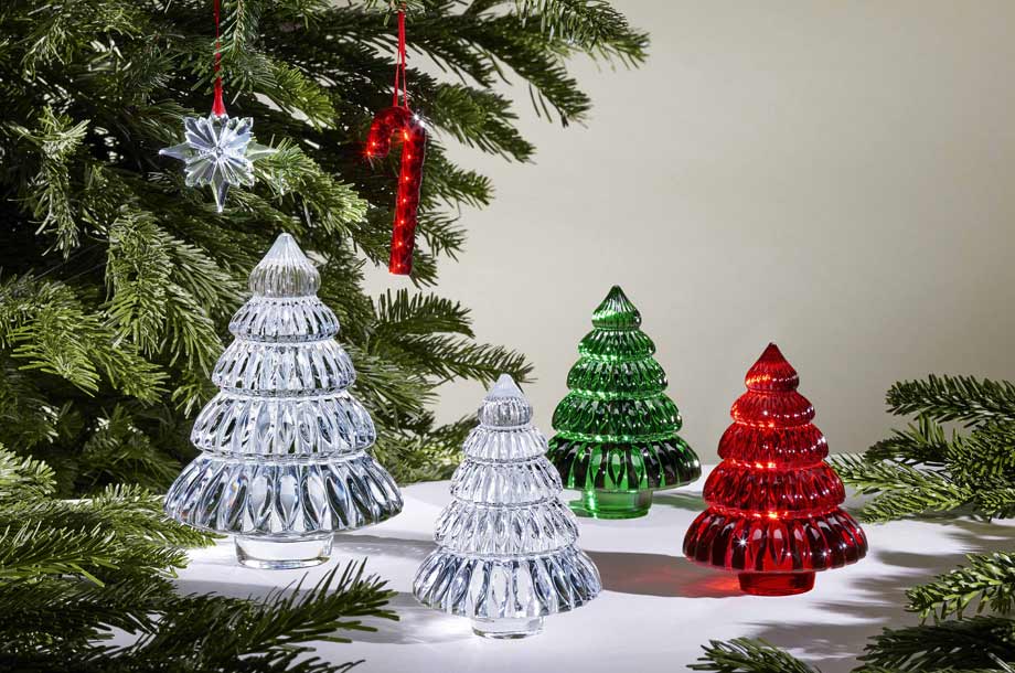 バカラ クリスマスツリー ノエル オーナメント オブジェ Baccarat 美品