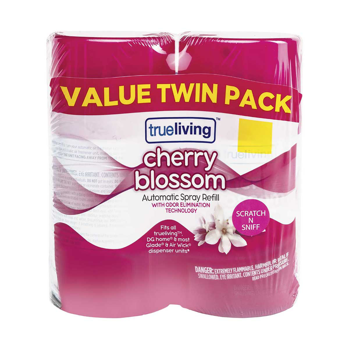 Buy True Living Automatic Spray Refill Twin Pack, Cherry Blossom