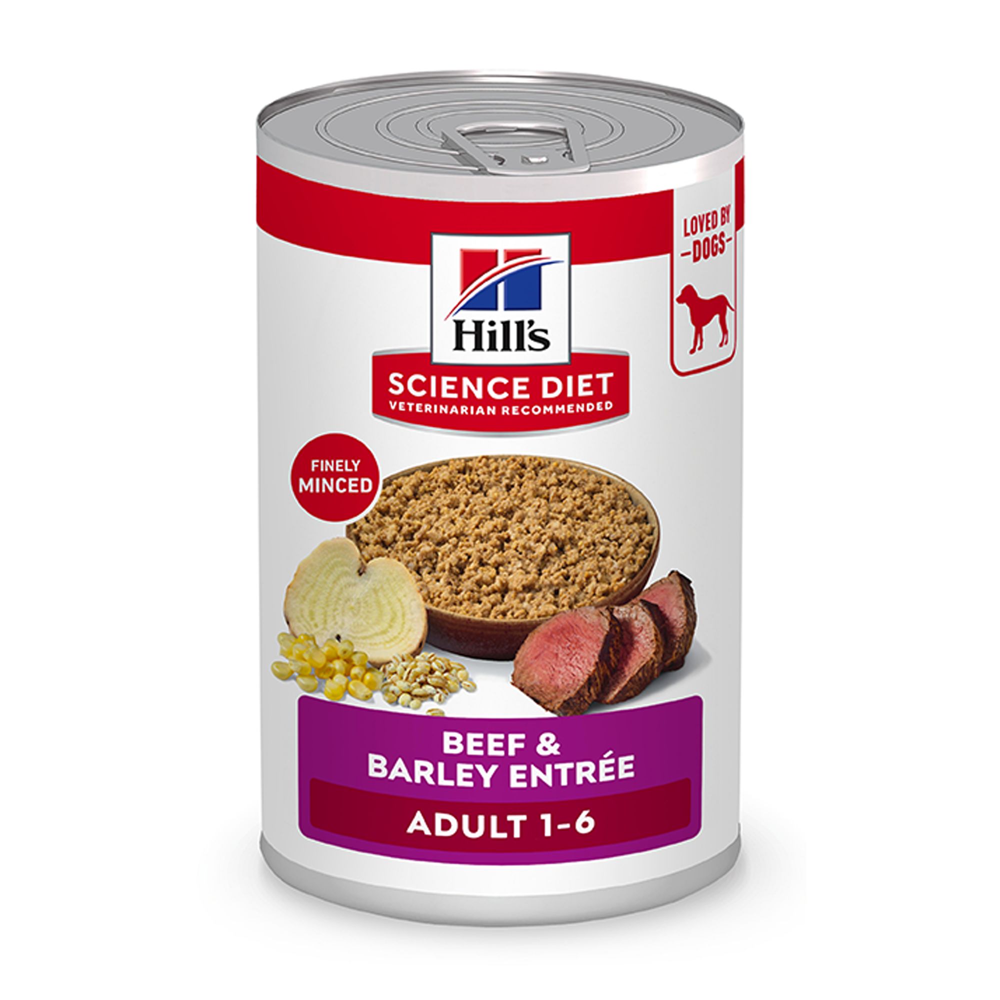 Hill's® Science Diet® Adult Wet Dog Food - Beef & Barley, 13 oz