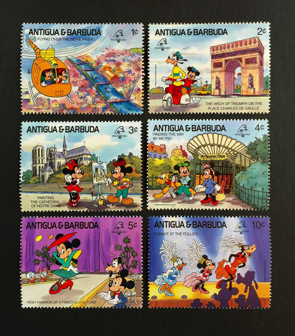 ディズニー切手 GRENADA GRENADINES 7種セット | 収集ワールド