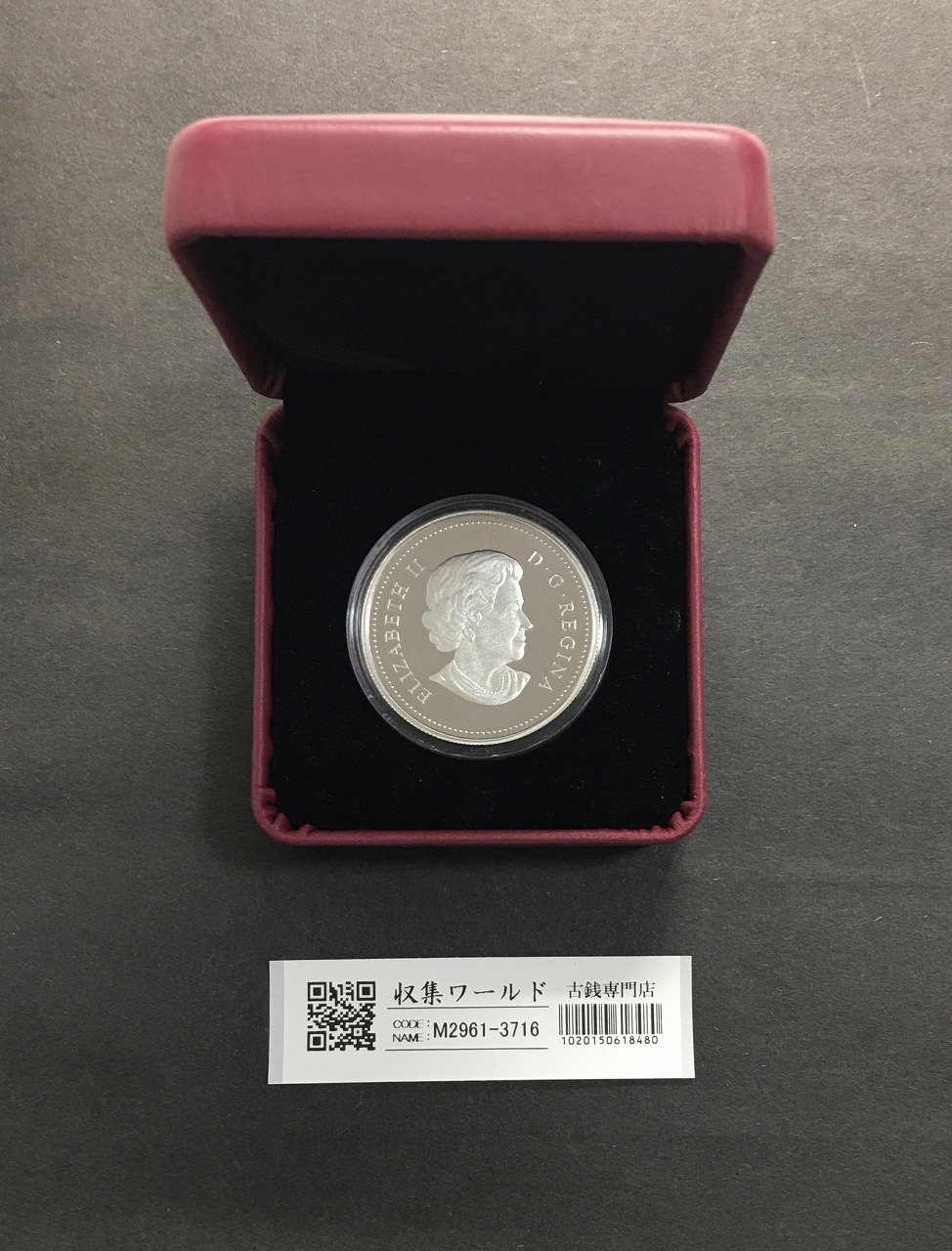 カナダ・エリザベス2世/5ドル銀貨 2013年銘 ロイヤルカナダミント社PF