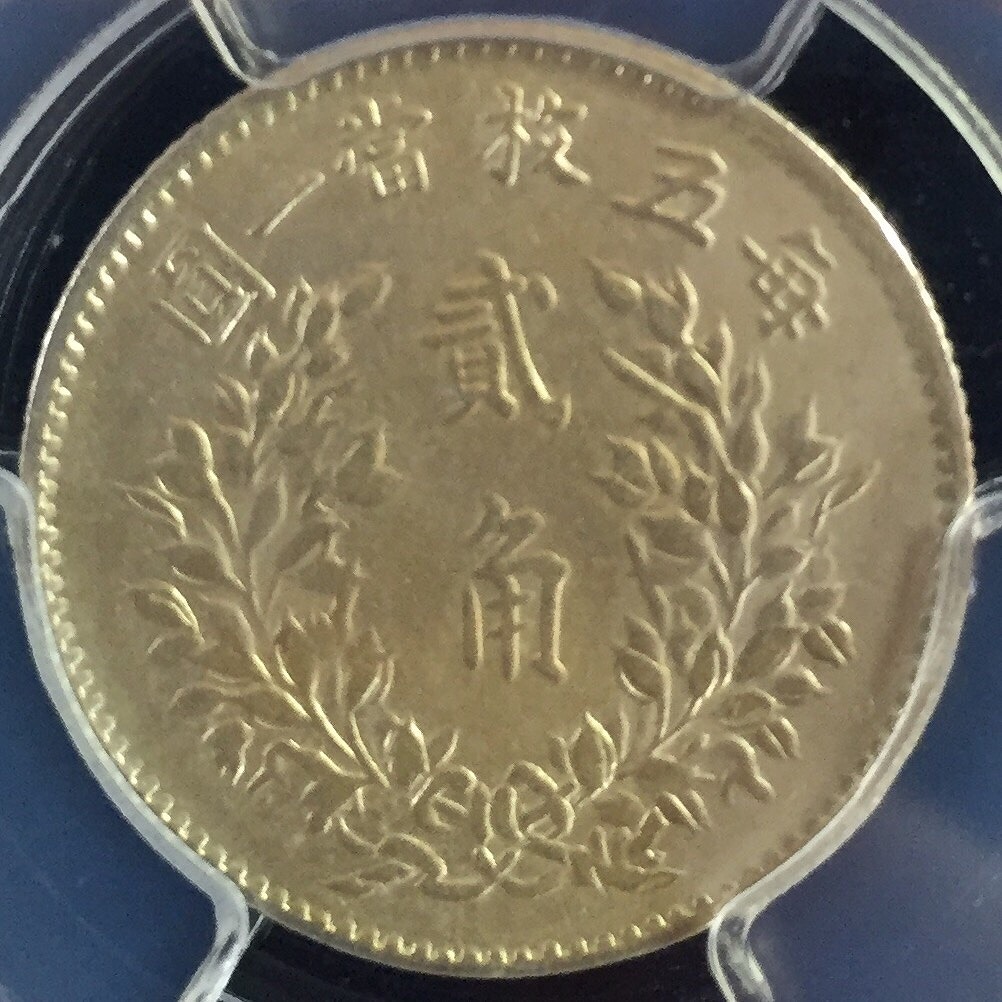 中国銀貨 袁世凱 民国五年 貮角 甘粛省? PCGS AU Details | 収集ワールド