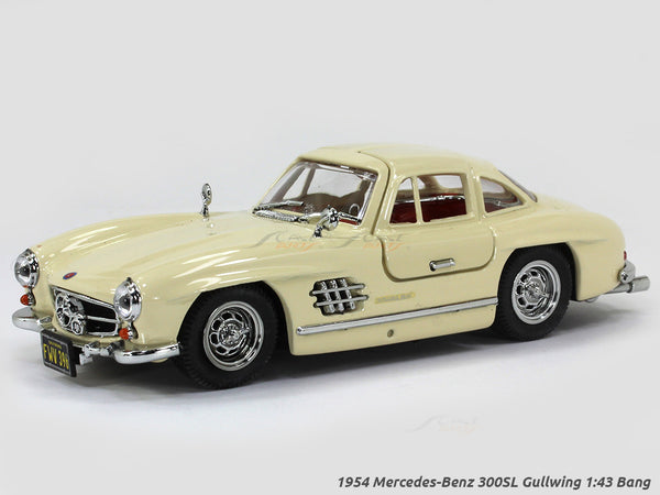 1954 Mercedes-Benz 300SL Gullwing 1:43 Bang diecast scale model