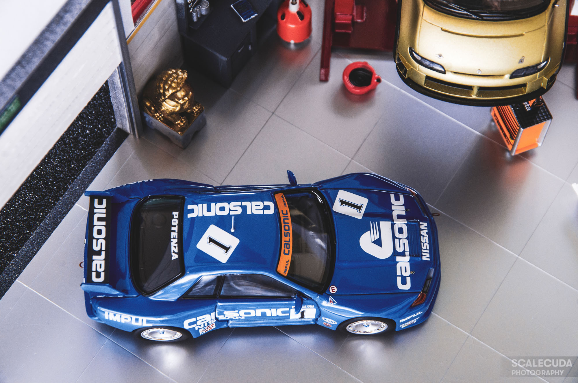 ミニカー EBBRO UNISIA JECS SKYLINE R32 JGTC 1994 Diecast model