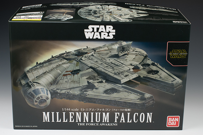 バンダイ1/144 ミレニアム・ファルコン（フォースの覚醒）レビュー