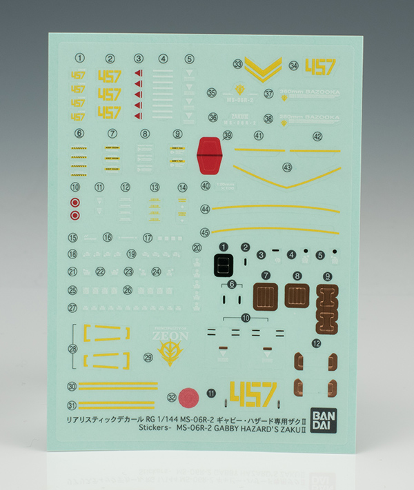 RG MS-06R-2 ギャビー・ハザード専用ザクII レビュー