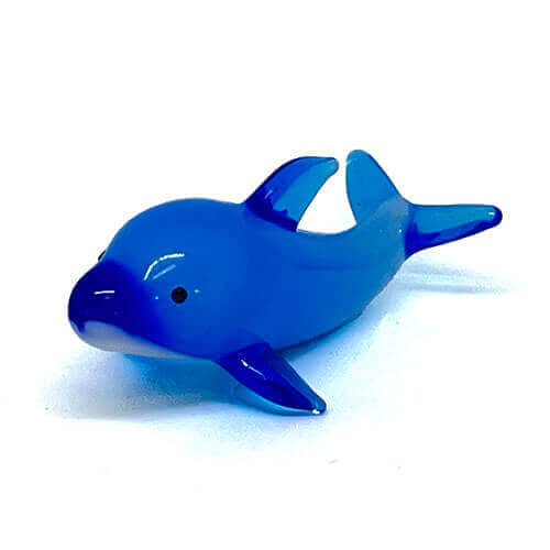 青いガラスのイルカのボトル 青いガラスのイルカのボトル Stylish