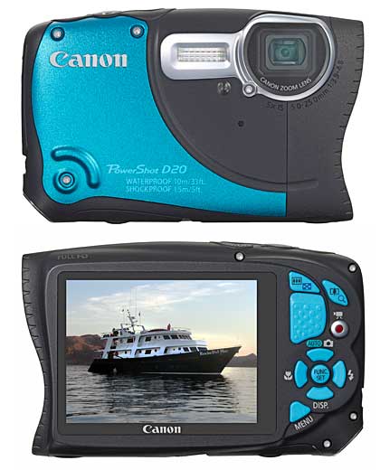 Scuba Diver Info - Canon PowerShot D20