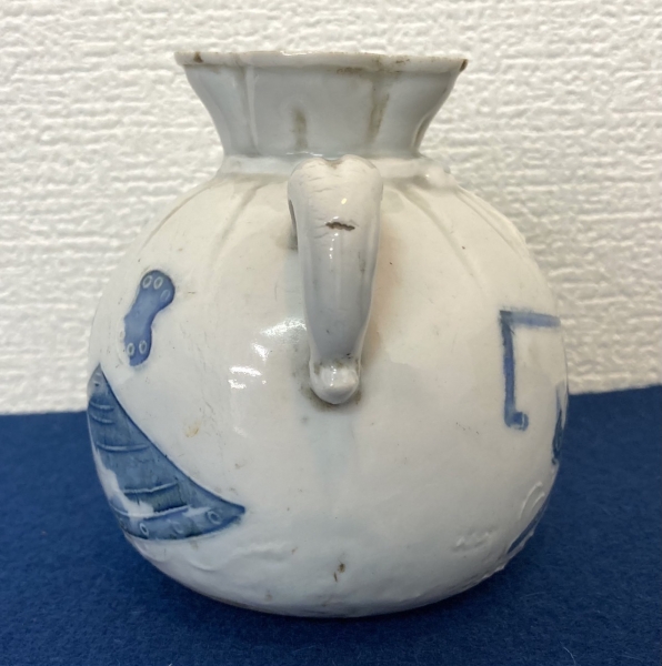 平戸焼 伊万里焼 水注 染付：茶道 華道|サムライオークション