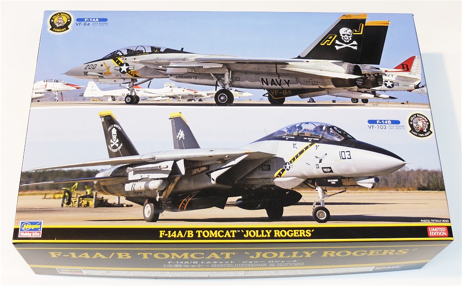 F-14A トムキャット ジョリーロジャース機 新品保管品】1/18 F-14A