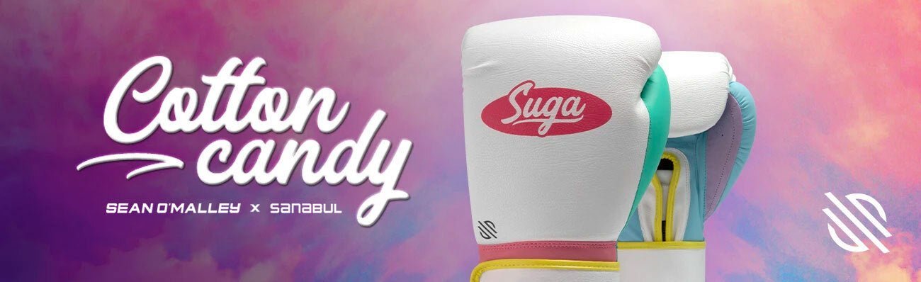 Suga Sean O'Malley Cotton Candy Boxing Gloves | Sanabul