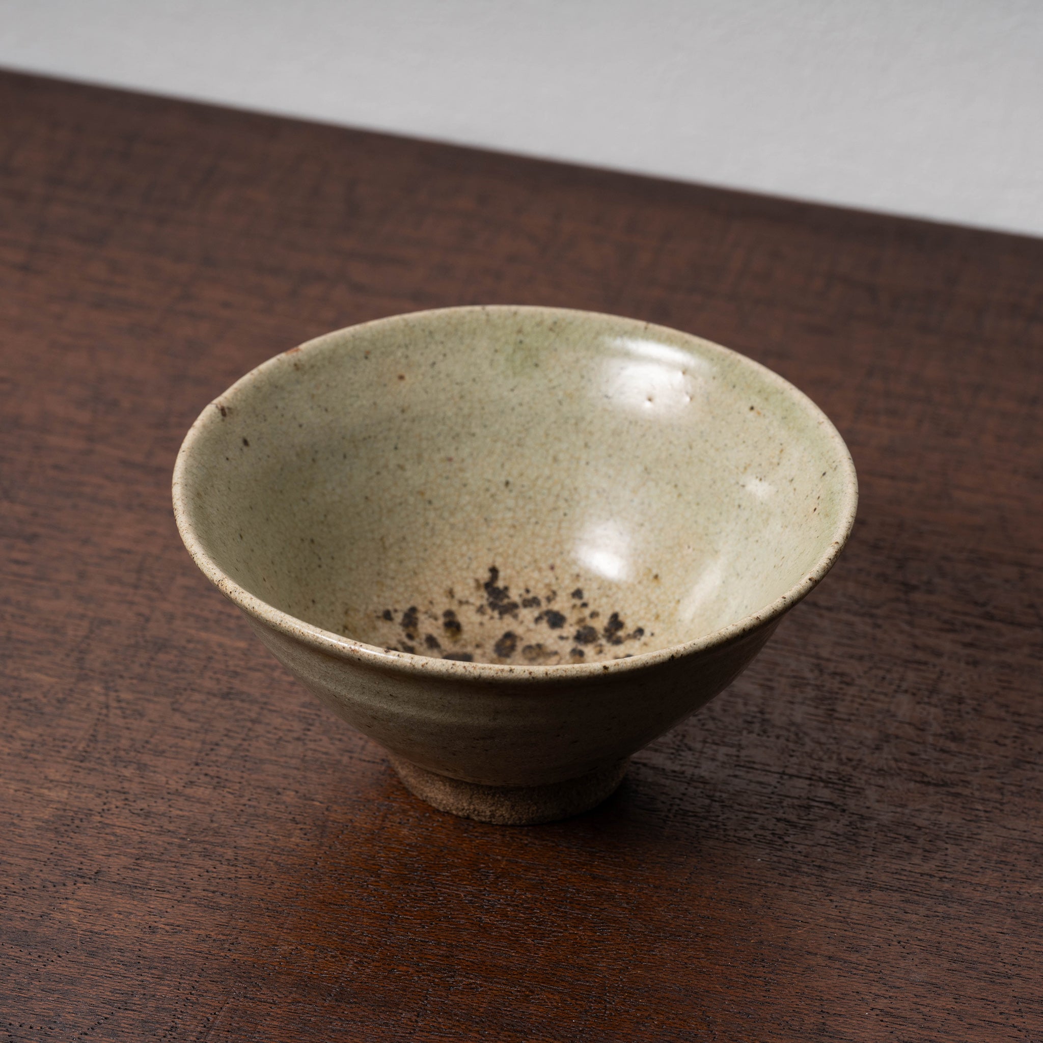 緑屋hs□ 朝鮮美術 李朝 高高台 白磁 茶碗 呉器茶碗 高麗