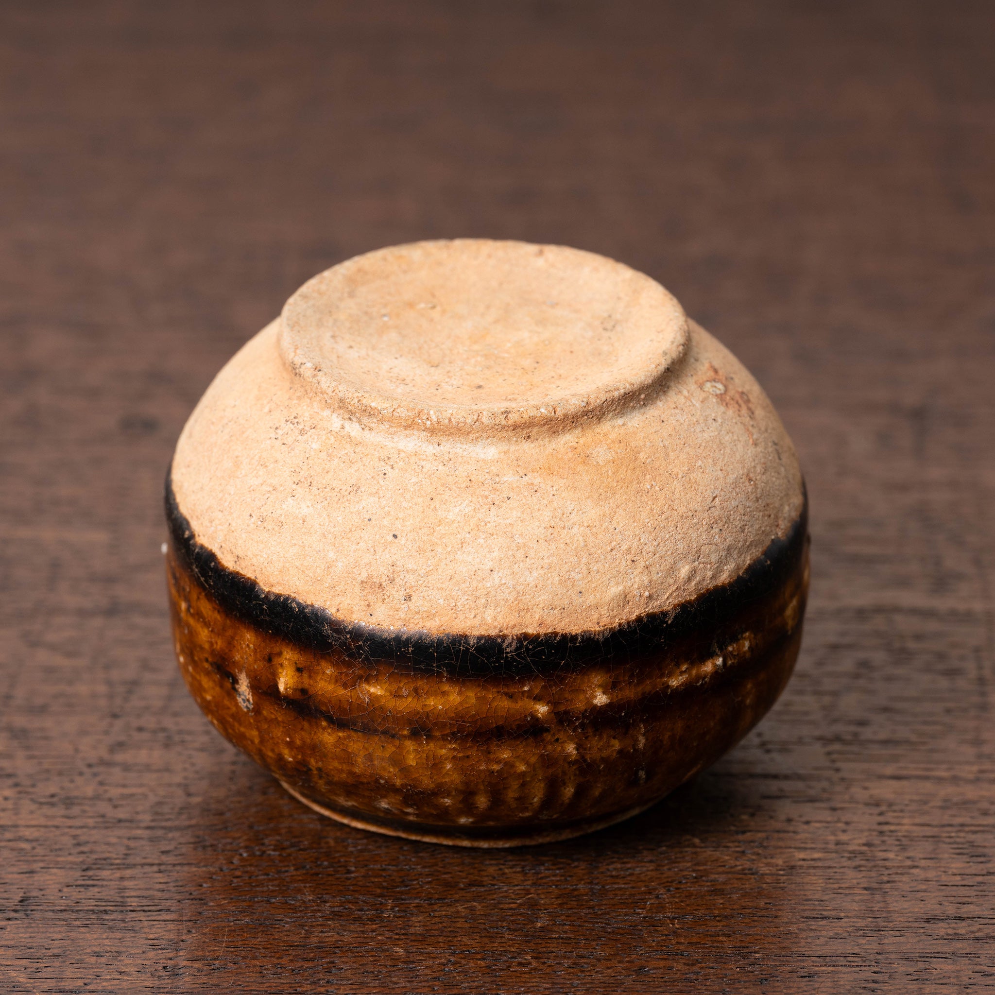 白釉・褐釉 対水滴 】 宋代 宋窯 化粧箱入り 中国古玩・骨董 白釉・