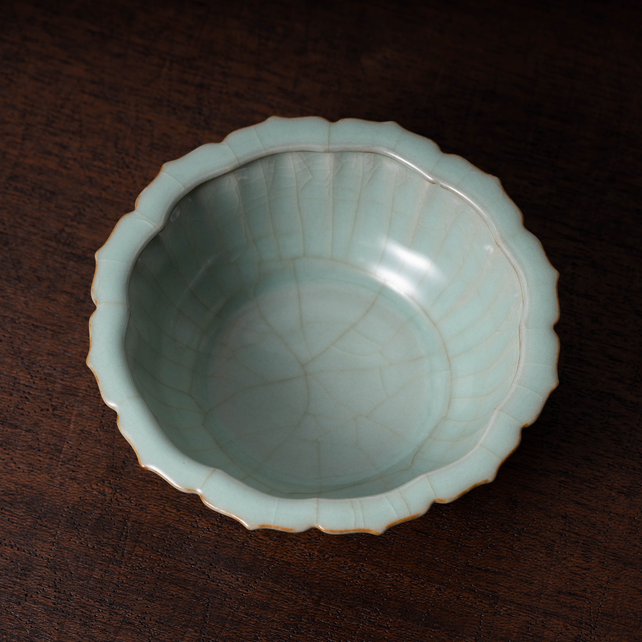 中国 青磁 青磁畫花大碗 海上がり 送料込み0315 中国 青磁 青磁畫花大