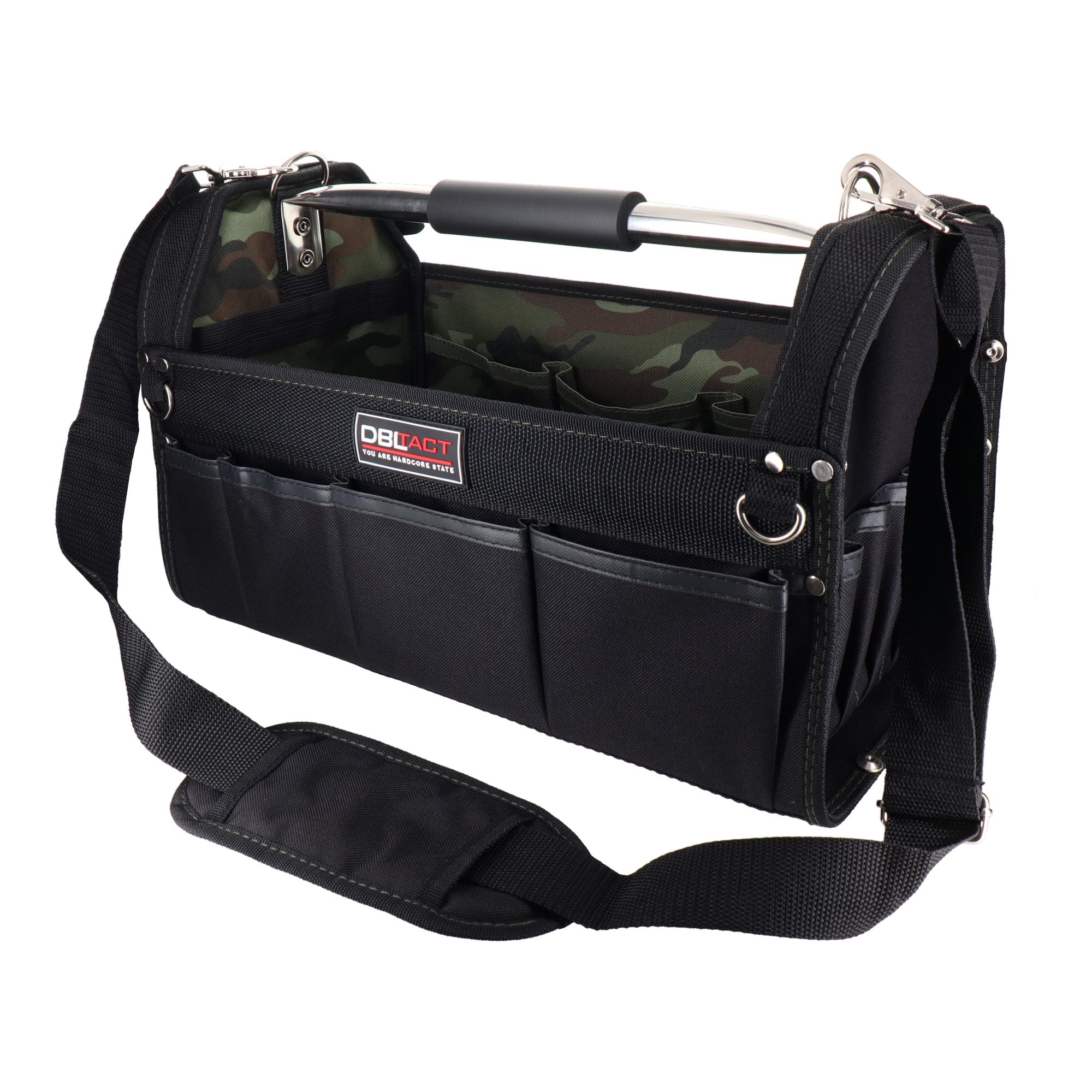 DT-SRB-420C 工具収納 工具バック オープンキャリーバッグ 迷彩｜株式