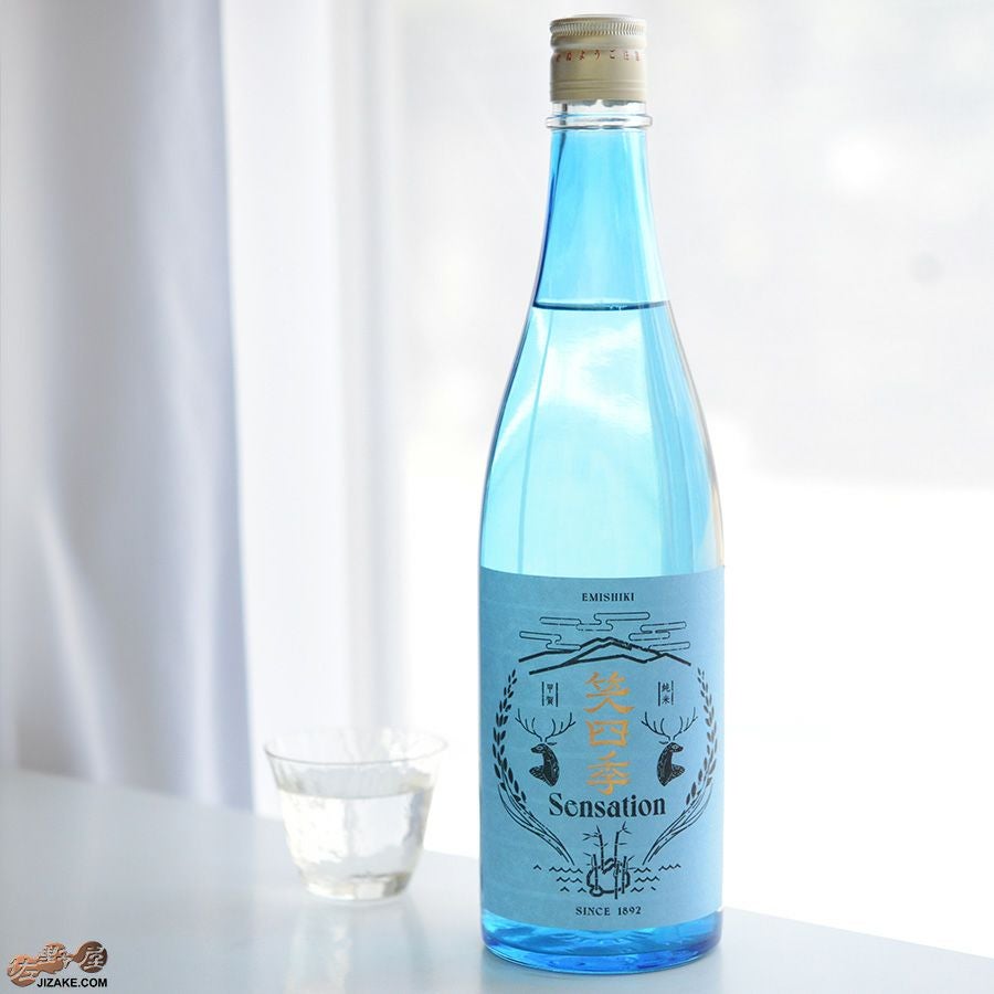 ◇笑四季 Sensation 純米青ラベル 火入れ | 日本酒専門店 佐野屋