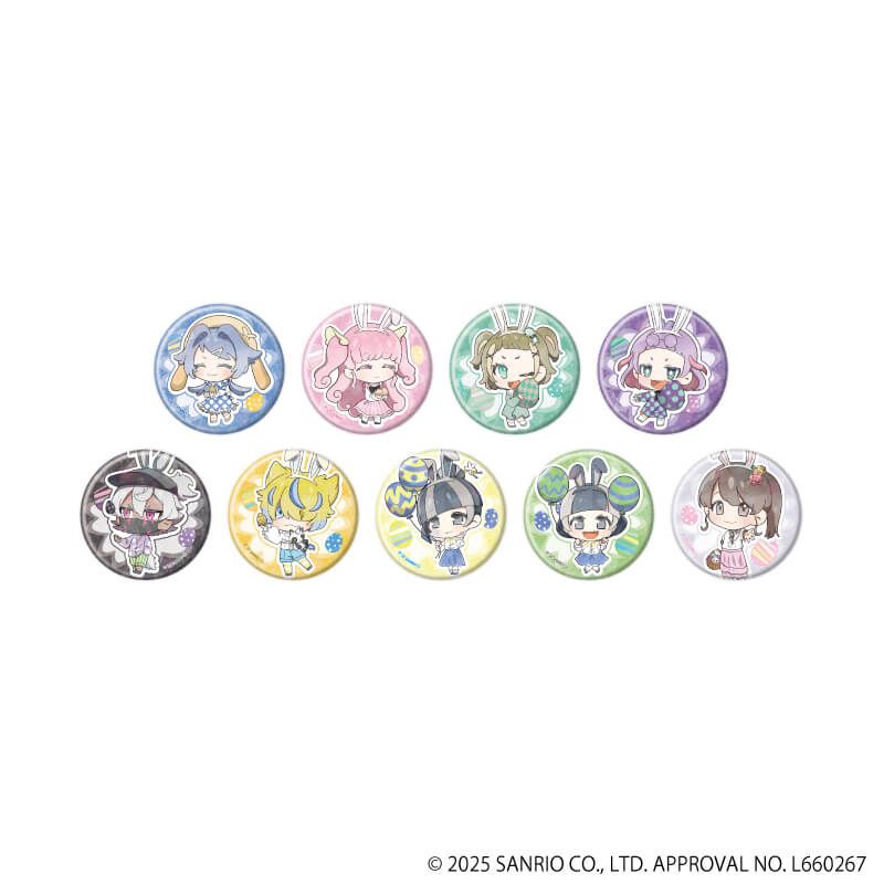 P丸様。 2023 バースデー 激レア 等身 ミニキャラ イラスト 缶バッジ P