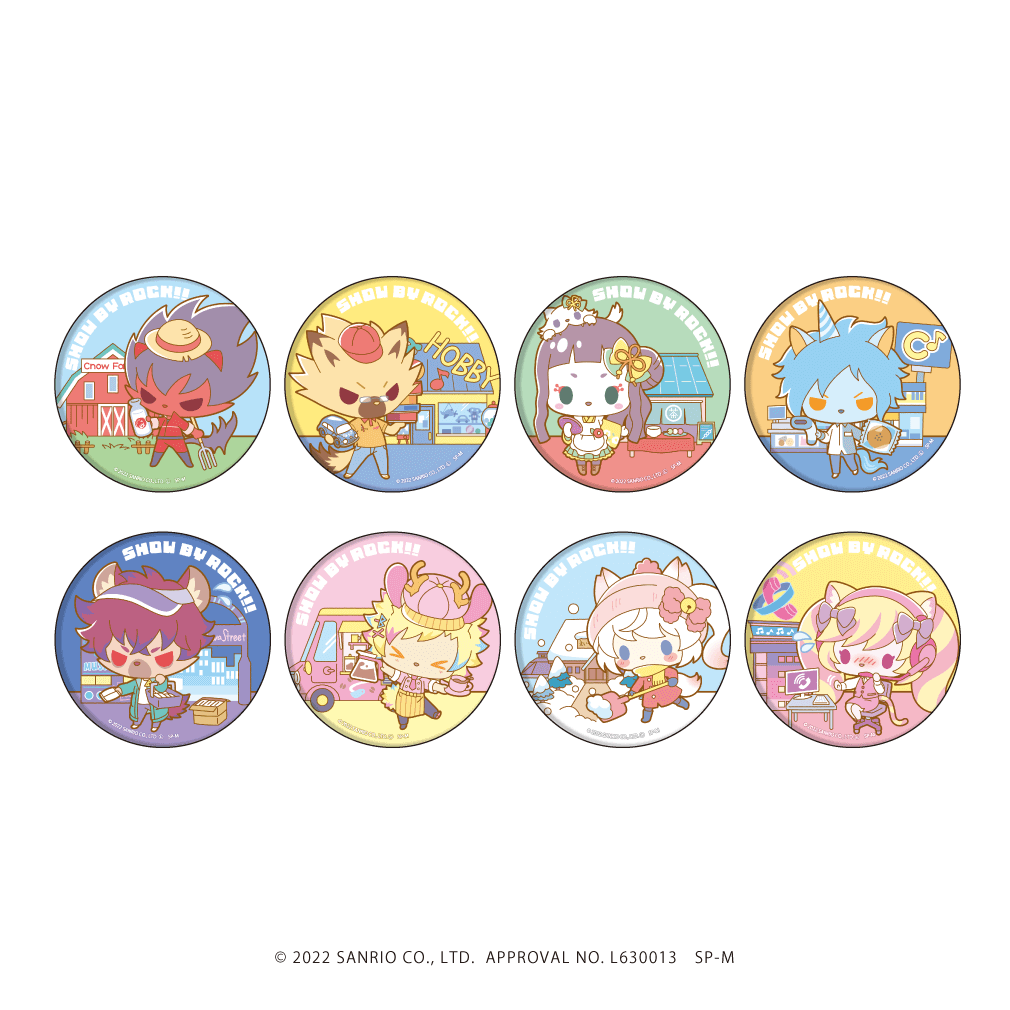 SHOW BY ROCK!!｜缶バッジ「SHOW BY ROCK!!」20/アルバイトver