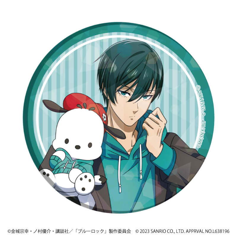 ブルーロック ブルロ 空中庭園 梅田スカイビル 凪 ホログラム缶バッジ