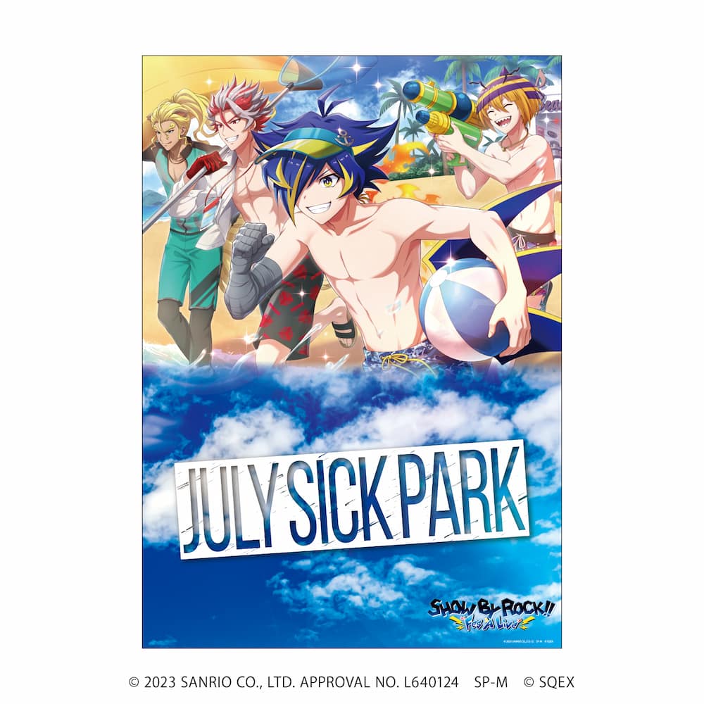 SHOW BY ROCK!!｜A3クリアポスター「SHOW BY ROCK!!」16/JULY SICK