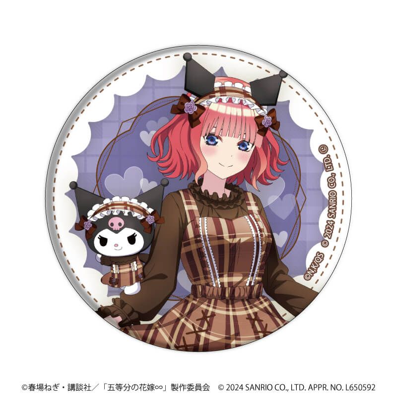 五等分の花嫁 TheキャラSHOP 缶バッジ 五等分の花嫁×THEキャラSHOP