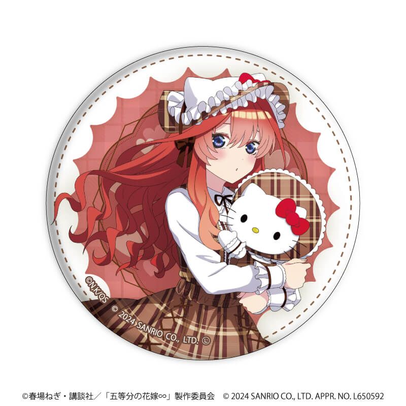 五等分の花嫁∽×サンリオキャラクターズ｜缶バッジ「五等分の花嫁