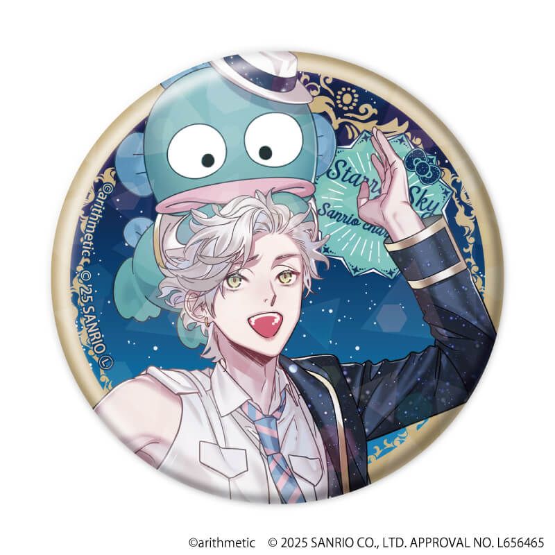 Starry☆Sky×サンリオキャラクターズ｜ホログラム缶バッジ(57mm