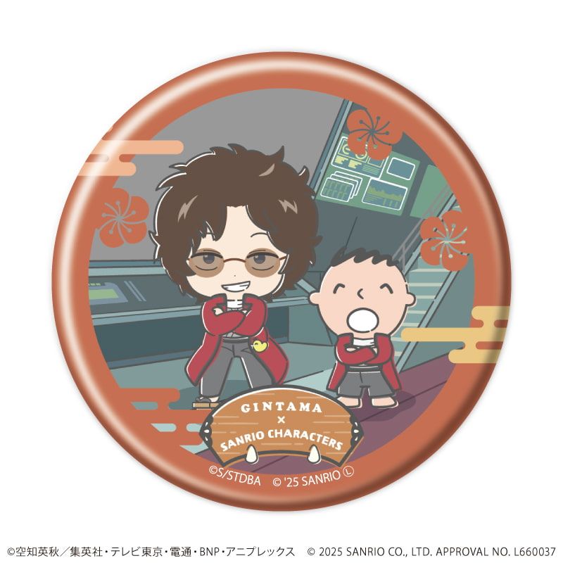 銀魂 サンリオ 缶バッジ コンプセット 銀魂×サンリオキャラクターズ