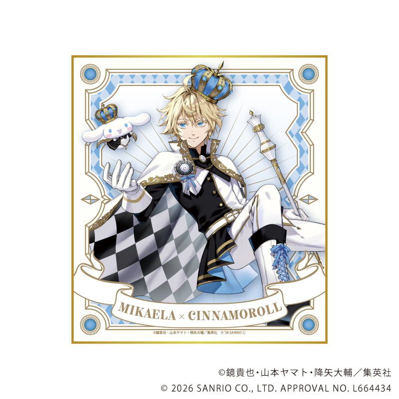 終わりのセラフ×サンリオキャラクターズ｜ミニ色紙「終わりのセラフ