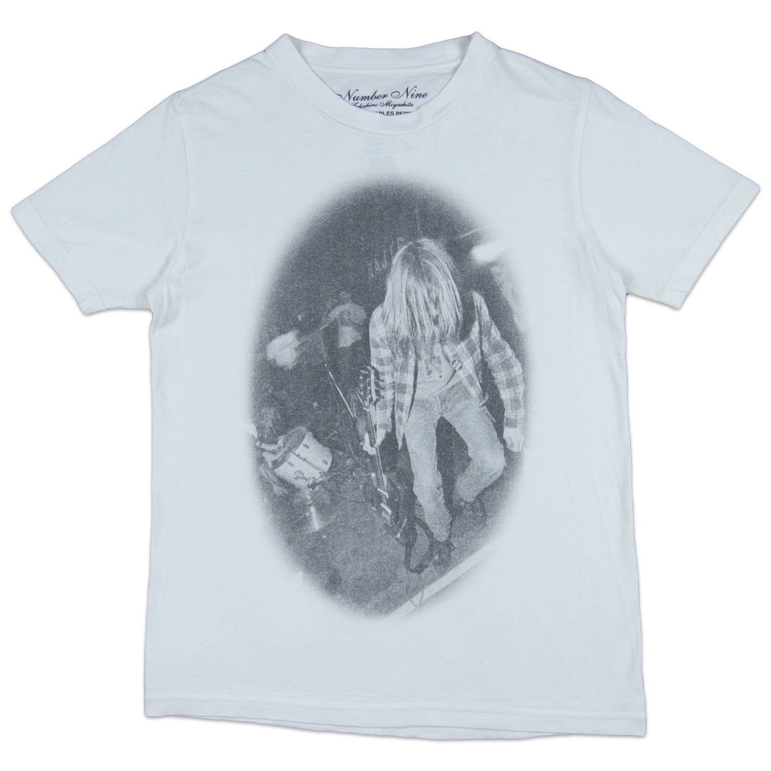 Number (N)ine x Charles Peterson Touch Me I'm Sick Kurt Cobain Tee
