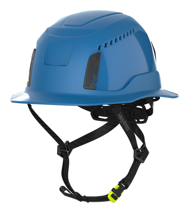 HexArmor Ceros XT400, Full Brim Safety Helmet, Type 2, Vented