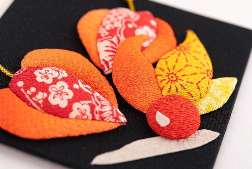 三連タペストリー・花の彩り（秋）｜株式会社さくらほりきり