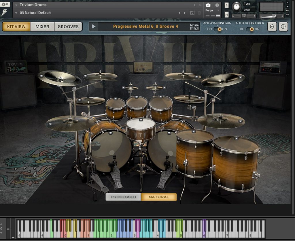 TRIVIUM Drumsセール＆レビュー!トリヴィアムAlex Bent の音を収めた